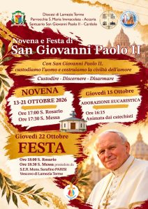 Novena e festa di San Giovanni Paolo II