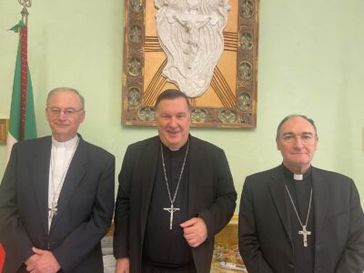 Vescovi calabresi; mons. Maniago presidente, mons. Parisi vice presidente, mons. Alberti segretario